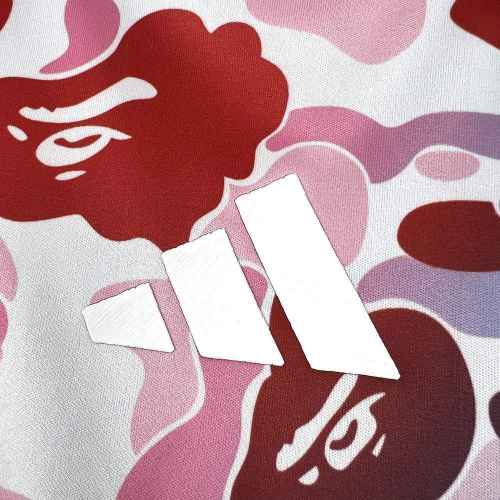 25-26 BAPE Rose Matching Shirt Football