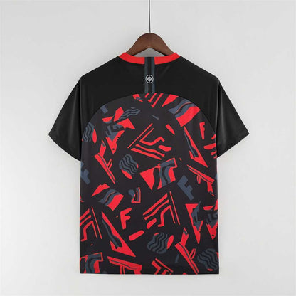 2022 Brazil training suit red black