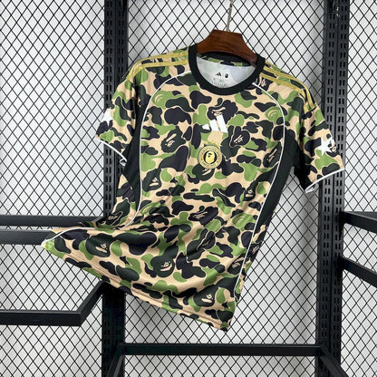 25-26 BAPE Green Matching Shirt Football