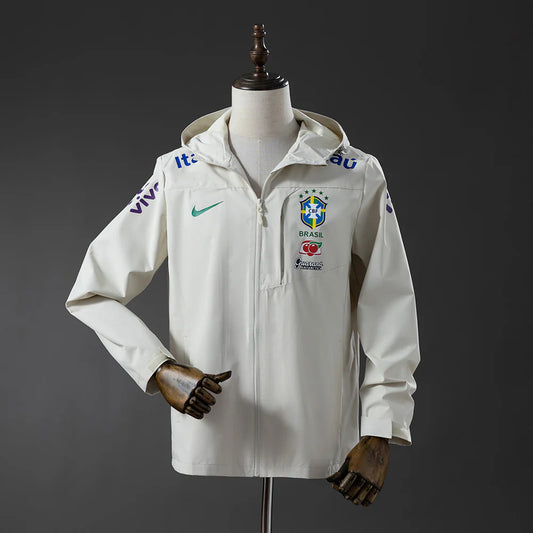 Brazil Windproof Jacket - White