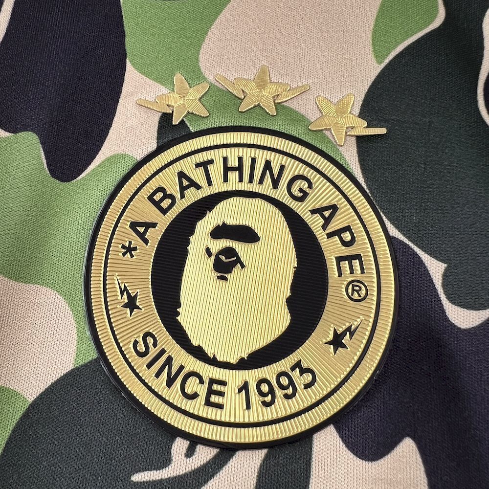 25-26 BAPE Green Matching Shirt Football