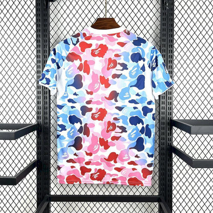 25-26 BAPE Rose Matching Shirt Football