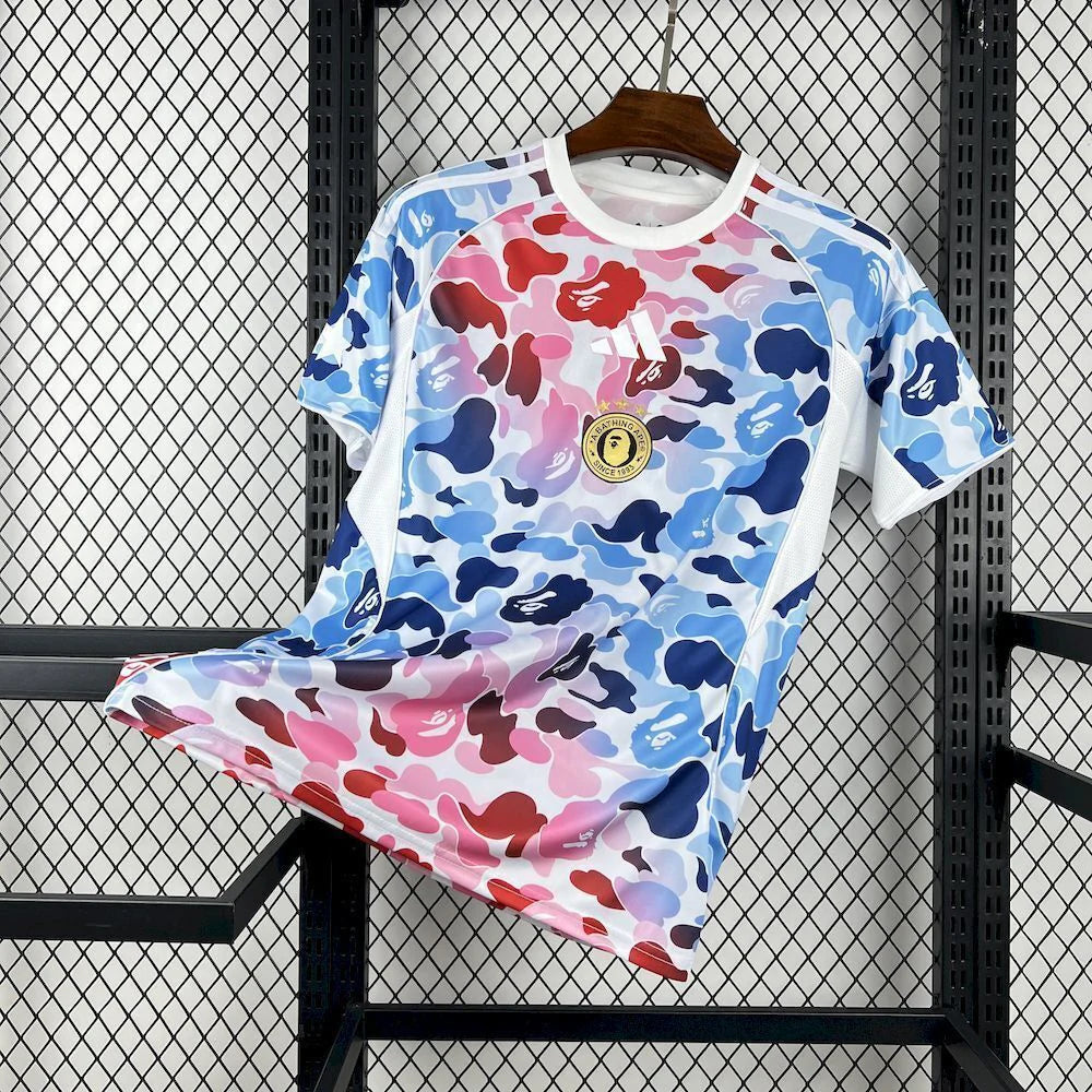 25-26 BAPE Rose Matching Shirt Football
