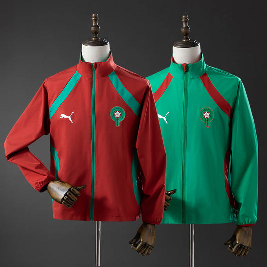 Morocco 2026 Reversible Jacket Windbreaker